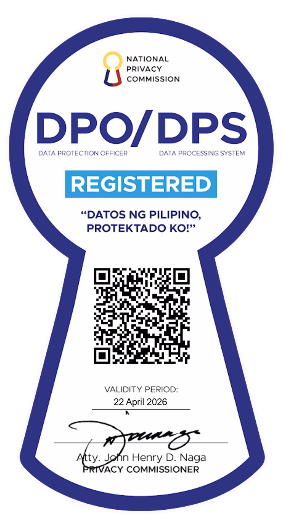 NTC Seal of Registration